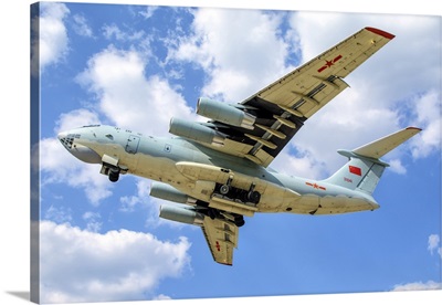 A People's Liberation Army Air Force Il-76TD Transport Aircraft