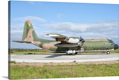 A Portuguese Air Force C-130H Hercules at Montijo Air Base, Portugal