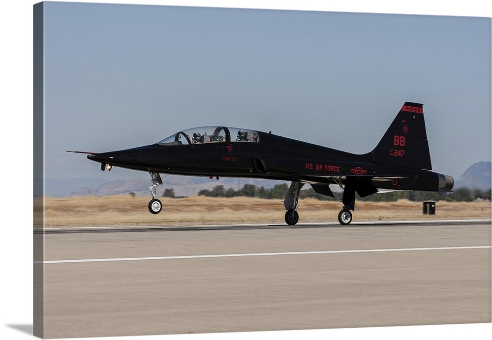 A U.S. Air Force T-38A taking off from Beale Air Force Base, California.