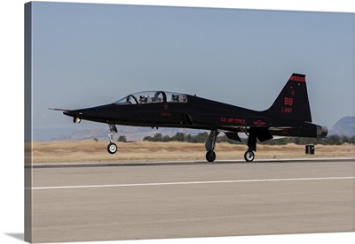 A U.S. Air Force T-38A Taking Off From Beale Air Force Base, California