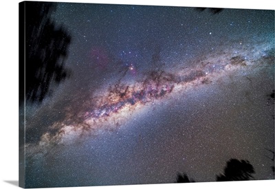 A View Looking Up To The Zenith At The Centre Of The Milky Way Galaxy