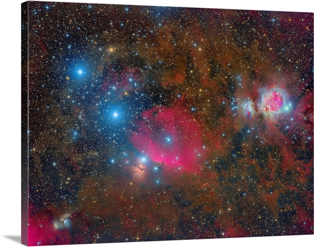 A wide-field over Orion.