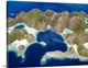 image thumbnail of Aerial view of the limestone islands near Misool in northern Raja Ampat.
