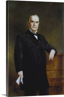 American History Painting Of President William Mckinley