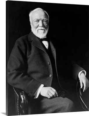 American History Portrait Of Andrew Carnegie