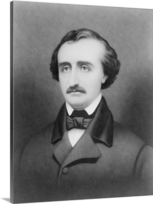 American History Portrait Of Author And Poet Edgar Allan Poe