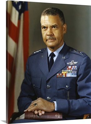American History Portrait Of General Benjamin O. Davis Jr