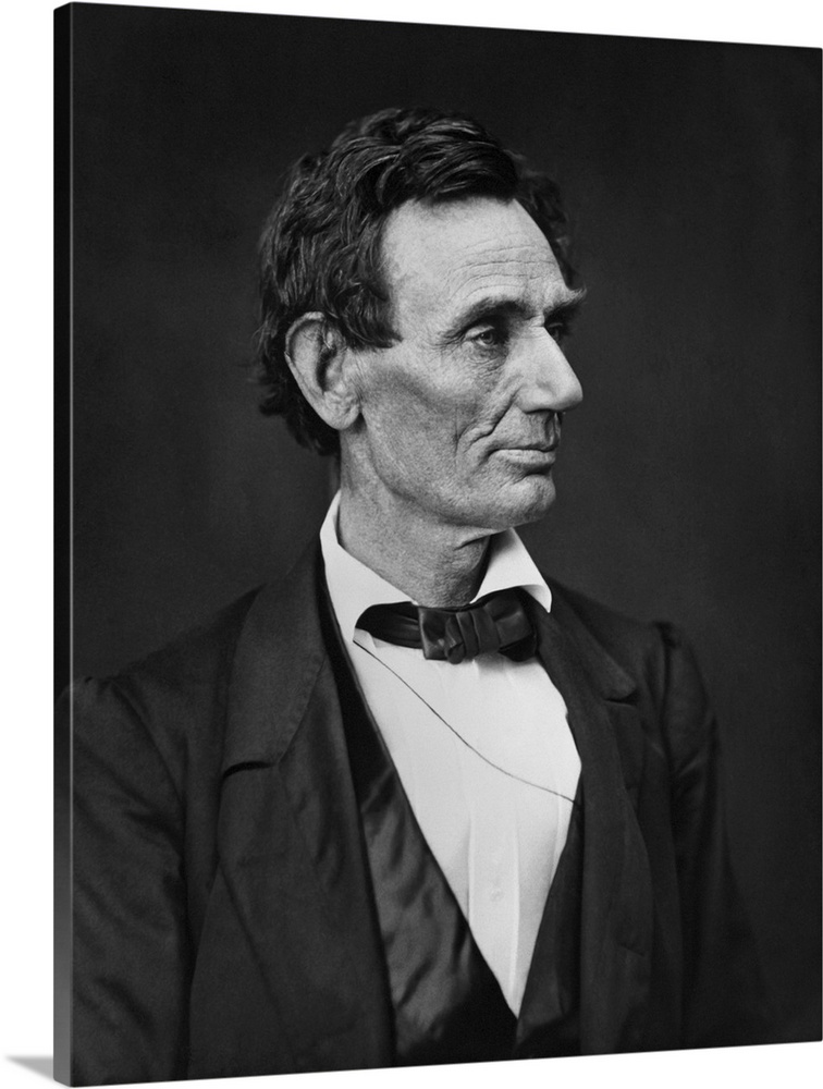 American history portrait of President Abraham Lincoln, dated June 3, 1860.