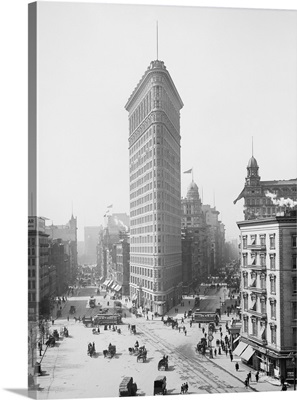 American History, The Flatiron Building, An Iconic New York City Skyscraper, Circa 1902