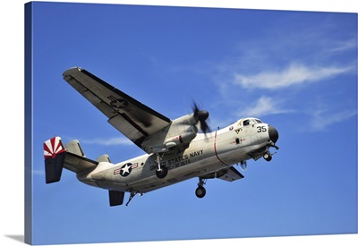 An E-2C Greyhound Flying Over The South China Sea
