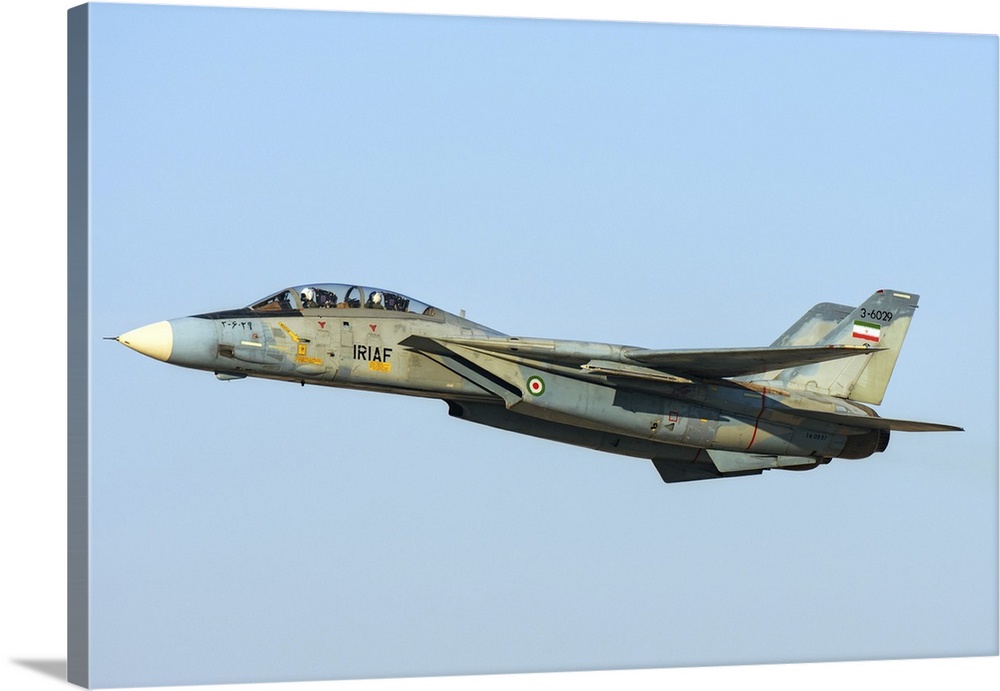 An F-14A Tomcat of the Islamic Republic of Iran Air Force.