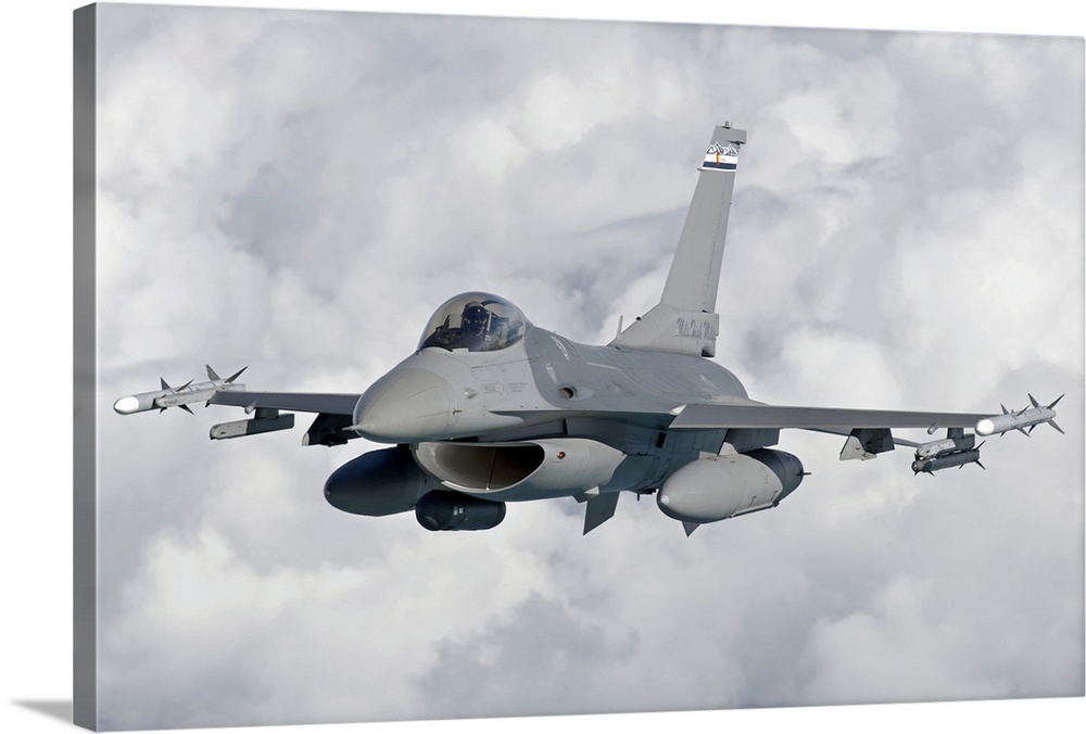 An F-16 Fighting Falcon from the Colorado Air National Guard in flight over Brazil during Exercise CRUZEX V in Brazil.