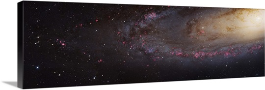 Andromeda Galaxy Mosaic Wall Art, Canvas Prints, Framed Prints, Wall ...