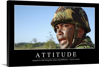 Attitude: Inspirational Quote and Motivational Poster