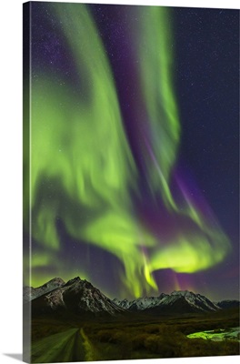 Aurora Borealis, Dempster Highway, Yukon, Canada