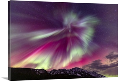 Aurora Borealis, Kluane Lake, Yukon, Canada