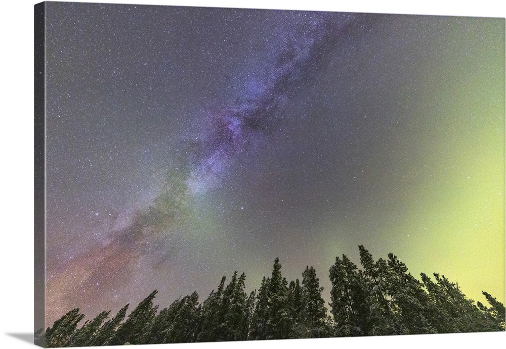 Aurora Borealis, Whitehorse, Yukon, Canada.