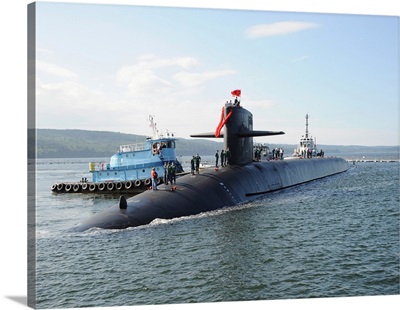 Ballistic missile submarine USS Nebraska