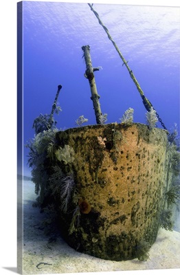Bow of the Oro Verde Wreck, Grand Cayman