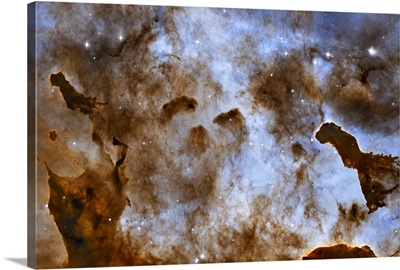 Carina Nebula Star Forming Pillars