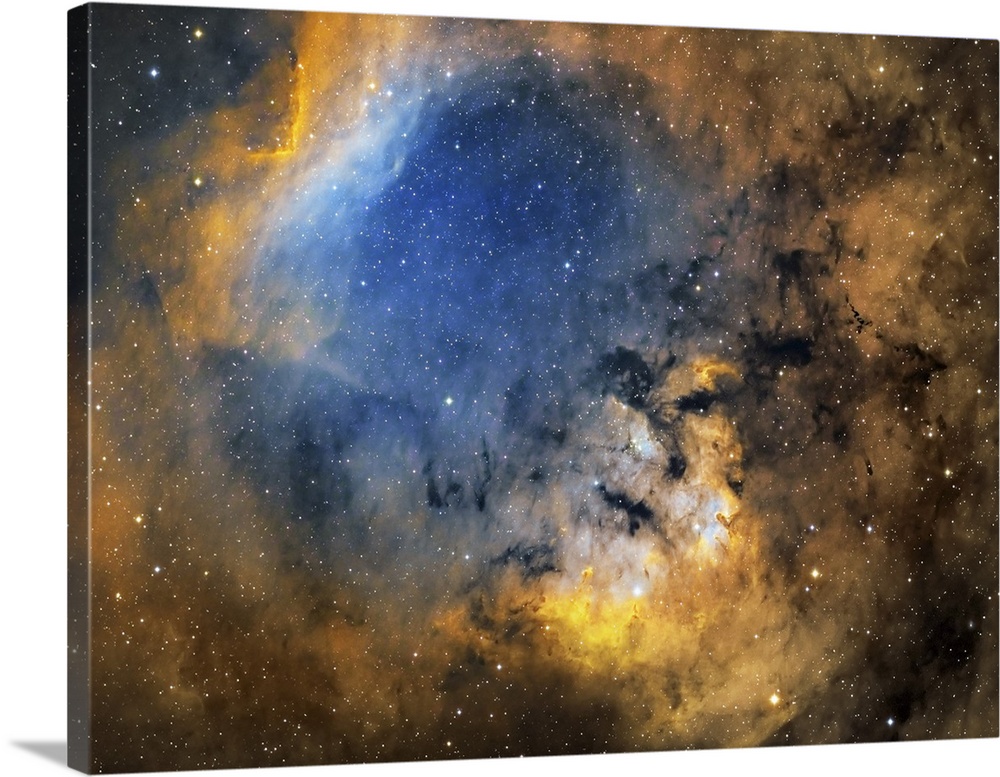 Cederblad 214 emission nebula in the constellation Cepheus.
