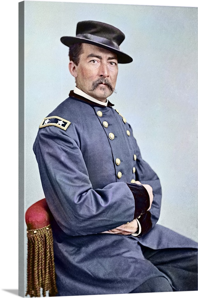 Civil War portrait of General Philip Sheridan.