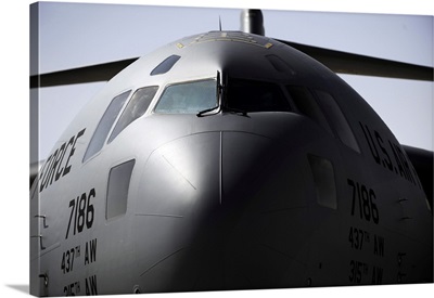 Close-Up Of The Front Of A C-17 Globemaster III