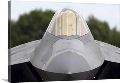 Close-Up Of The Nose Cone On A F-22 Raptor Of The United States Air Force