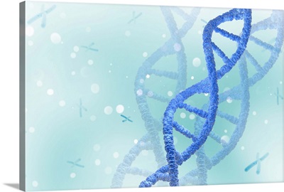 Conceptual image of DNA