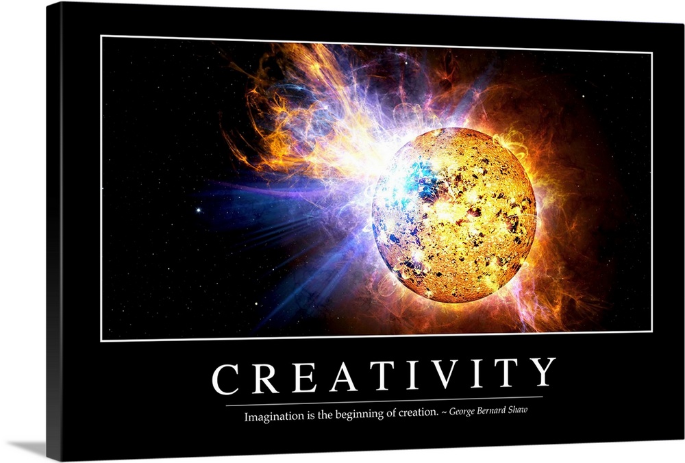 Creativity: Inspirational Quote and Motivational Poster