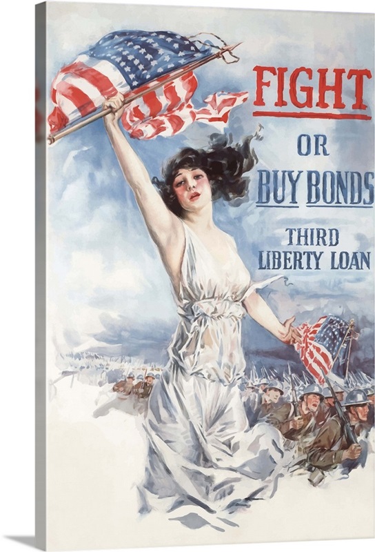 Fight or Buy Bonds Third Libery Loan (L)