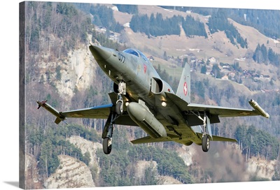F-5E Tiger II From The Swiss Air Force Landing