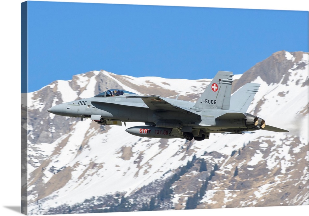 F/A-18 from the Swiss Air Force.