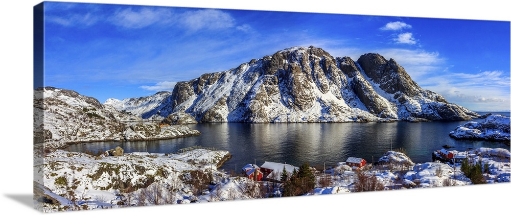 Fishing village (Lofoten Islands), Norway.