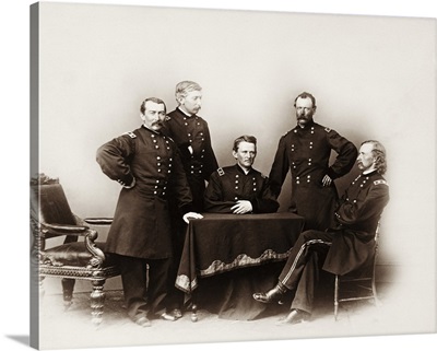 Generals Of The Union Cavalry Corps