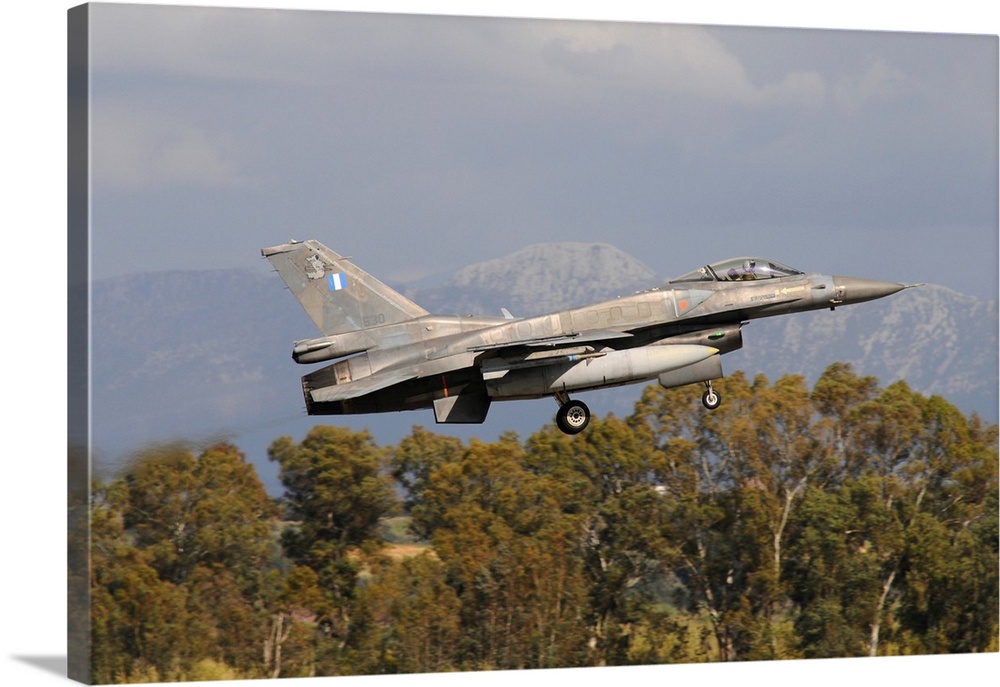 Greek Air Force F-16C Block 52 taking off.
