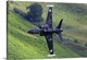 image thumbnail of Hawk T2 training aircraft of Royal Air Force during training flight in the Machynlleth loop area, Wales, United Kingdom.