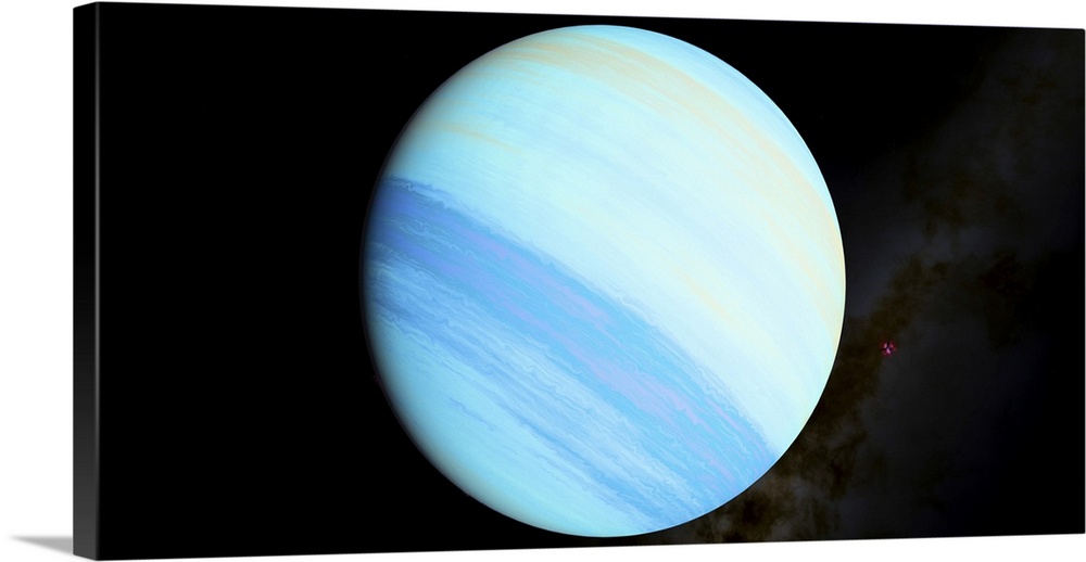 HD 40307 g is a Neptune-like exoplanet that orbits a K-type star.