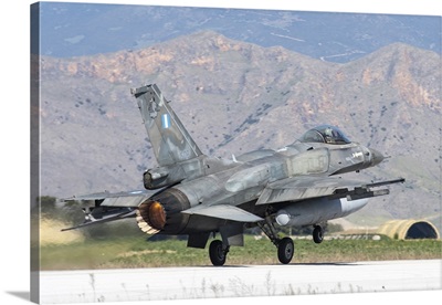 Hellenic Air Force F-16C Block 52 preparing for takeoff