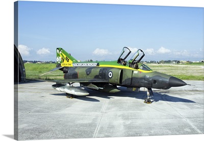 Hellenic Air Force RF-4E Phantom II being prepared for a training mission