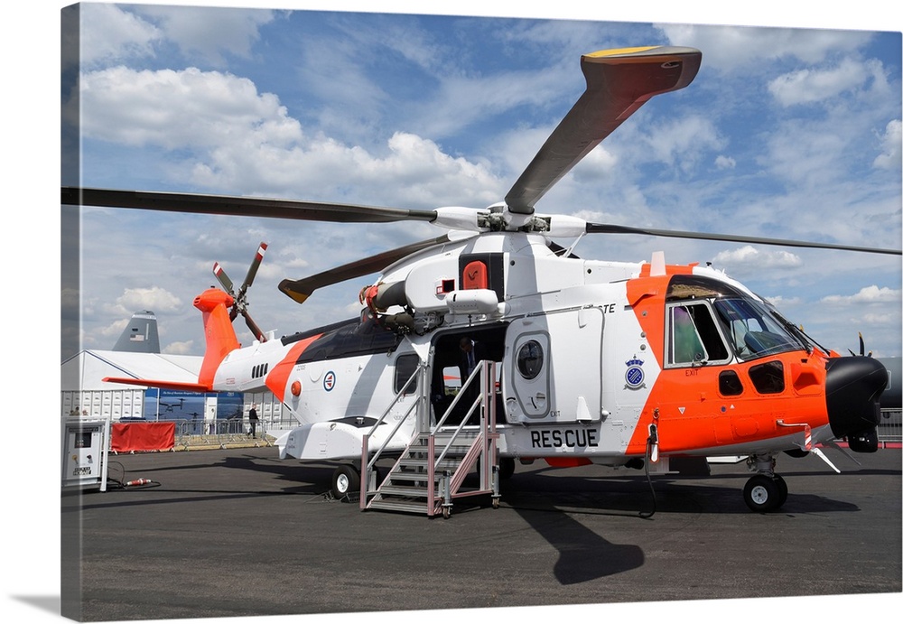 HH-101 SAR helicopter of the Norwegian Air Force.