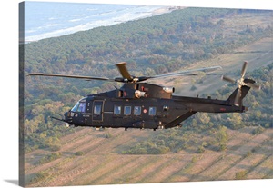HH-101A Caesar Combat-SAR Helicopter Of The Italian Air Force image thumbnail