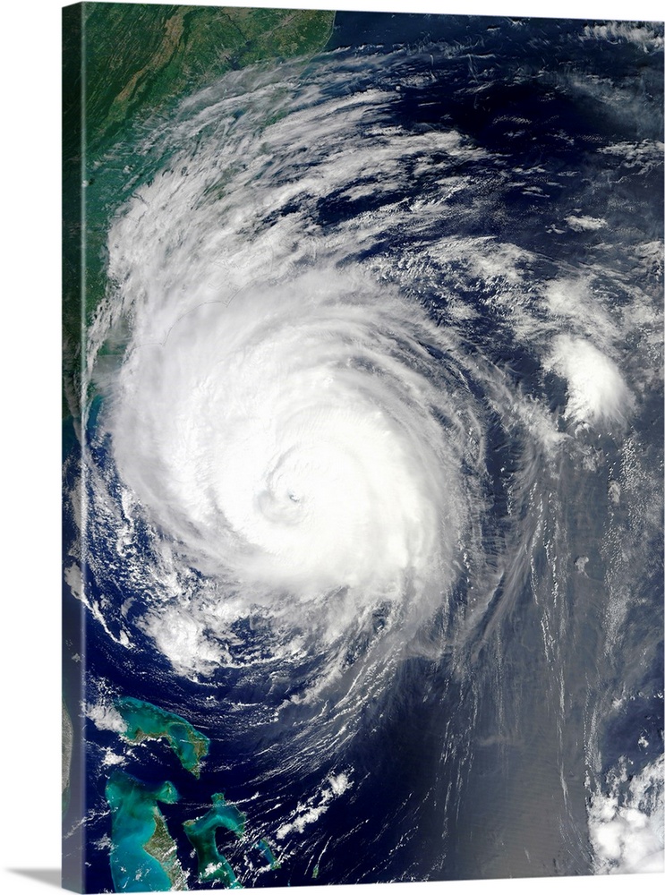 September 2, 2010 - Hurricane Earl grazing the North Carolina coast. Earl shows visible characteristics of a powerful hurr...