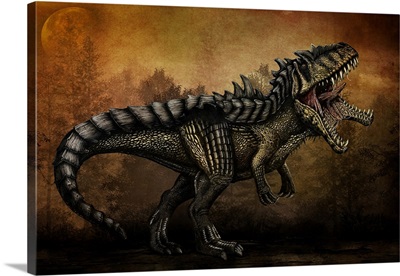 Hybridized Giganotosaurus Dinosaur