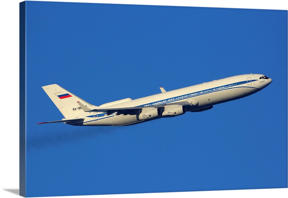 IL-96-400 VIP airliner of the Russian Federal Security Service.