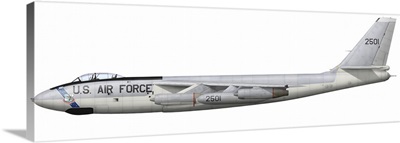 Illustration of a Boeing B-47E Stratojet