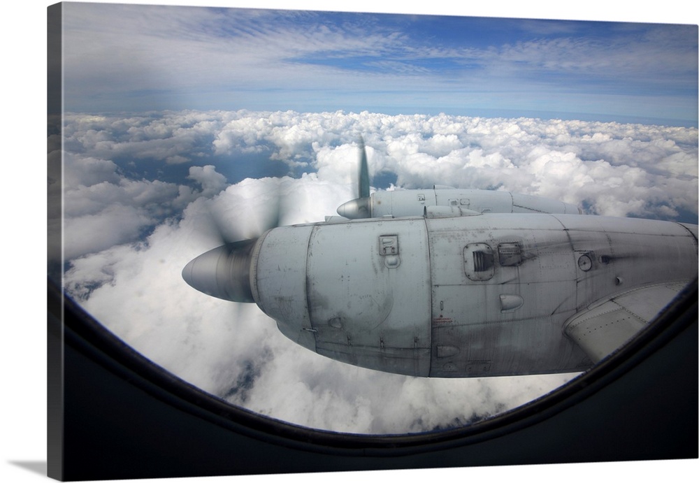 Ilyishin IL-18 Airliner Of Russian Air Force In Flight Wall Art