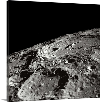 International Astronomical Union Crater 302 on the lunar surface