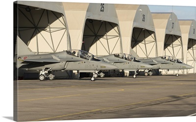 Italian Air Force T-346s At Lecce-Galatina Air Base, Italy