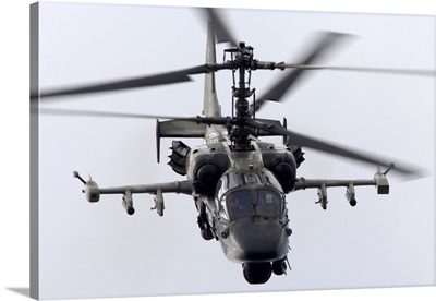 Ka-52 Alligator Attack Helicopter Of Russian Air Force